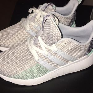 Adidas mint gray shoes